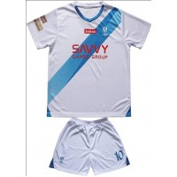 Camisa de time de futebol Al-Hilal Neymar Jr #10 Replicas 2º Equipamento Infantil 2023-24 Manga Curta (+ Calças curtas)
